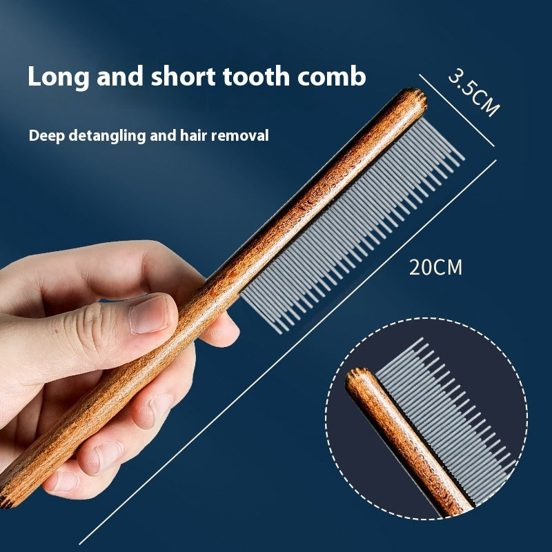 Pet Cat Dog Flea Comb Dense Gear