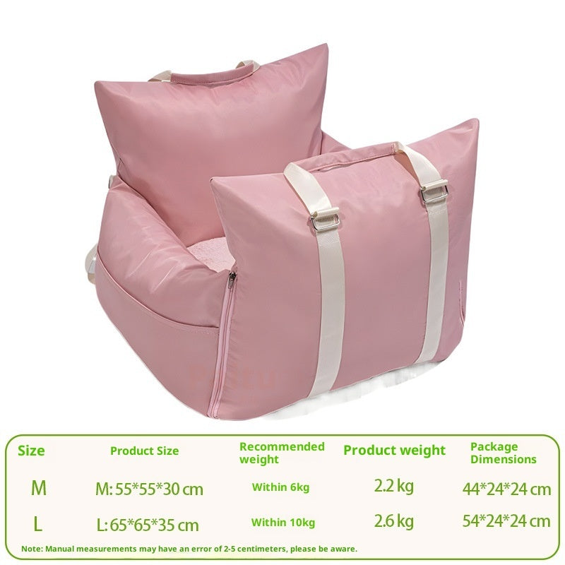 Car Kennel Waterproof Non-slip Stain Resistant Removable Pet Bag